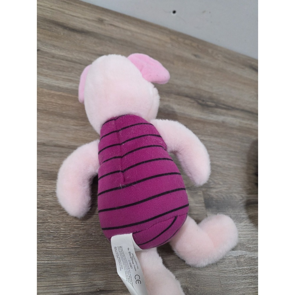 Vintage Disney Winnie The Pooh Plush Eeyore And Piglet 90s Plush Vtg - Picture 8 of 9